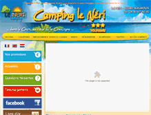 Tablet Screenshot of campingleneri.com
